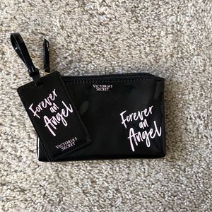Little zipper pouch and luggage tag